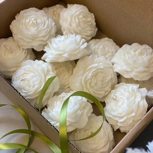 3D Peony Flower Silicone Candle Mold – DIY Relief Candle, Soap & Resin Mold for Handmade Crafts, Gifts & Home Décor