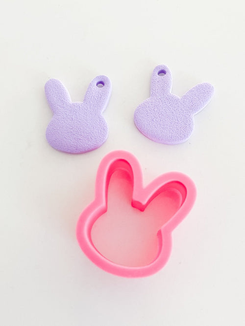 Bunny Polymer Clay Cutter - Dangle